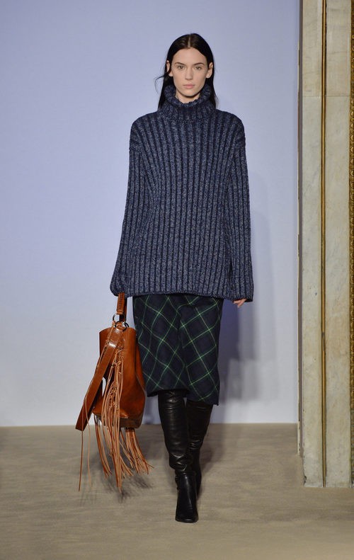 Jersey holgado en gris de la colección otoño/invierno 2015/2016 de Fay