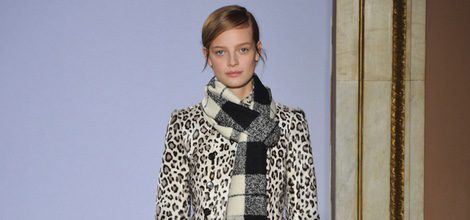 Abrigo animal print de la colección otoño/invierno 2015/2016 de Fay