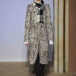 Abrigo animal print de la colección otoño/invierno 2015/2016 de Fay