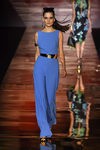 Mono azul de Roberto Verino para primavera/verano 2016 en Madrid Fashion Week