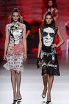 Vestidos blanco y negro de Francis Montesinos para primavera/verano 2016 en Madrid Fashion