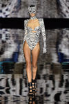 Lencería estilo felino animal print de Andrés Sardá para primavera/verano 2016 en Madrid Fashion Week