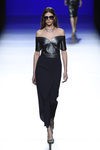 Mono negro de la colección de primavera/verano 2016 de Roberto Torretta en Madrid Fashion Week