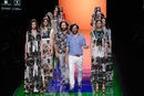Iñaki y Aitor Muñoz diseñadores de la firma Ailanto tras la presentación de su nueva colección en Madrid Fashion Week