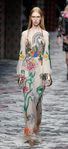 Vestido nude de primavera/verano 2016 de Gucci en Milan Fashion Week