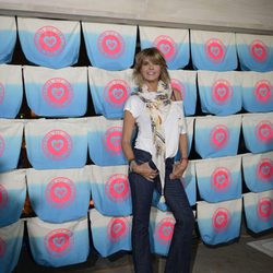 Arancha de Benito en la presentación de la nueva colección fall/winter 15/16 de la firma The Hip Tee