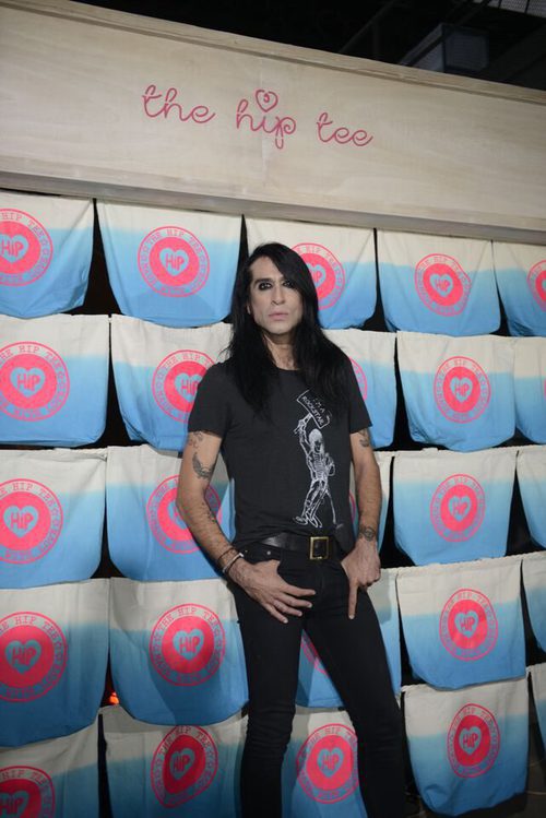 Mario Vaquerizo en la presentación de la nueva colección fall/winter 15/16 de la firma The Hip Tee