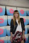 Raquel Meroño en la presentación de la nueva colección fall/winter 15/16 de la firma The Hip Tee