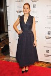 Marion Cotillard con vestido azul marino en los Gotham Independent Awards 2012
