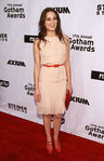 Marion Cotillard con vestido rosa nude en los Premios Gotham 2007