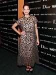 Marion Cotillard con vestido negro y transparente en evento de Dior & Vanity Fair 2012