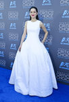 Marion Cotillard con vestido blanco en los premios Annual Critics' Choice Movie 2015