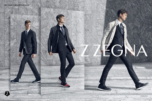 Imagen de la campaña de promoción de la nueva colección otoño/invierno de Z Zegna 2015/2016