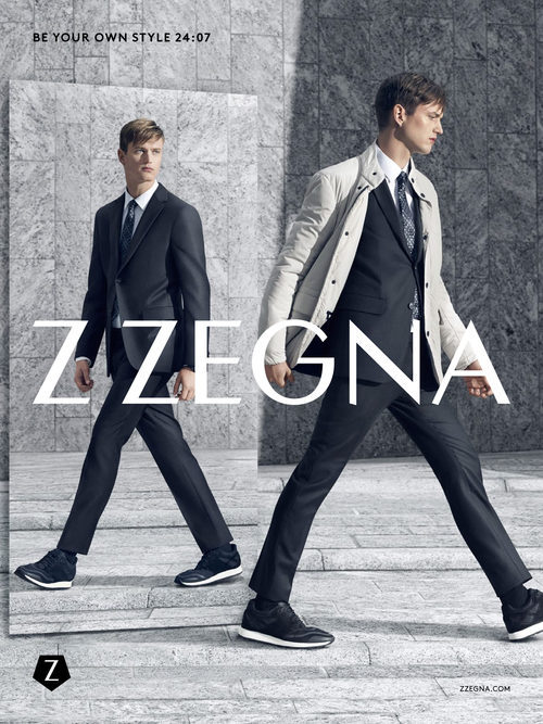 Campaña de la nueva colección otoño/invierno de Z Zegna 2015/2016