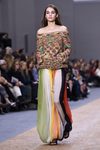 Jersey de punto y falda larga de la colección primavera/verano 2016 de Chloé en Paris Fashion Week