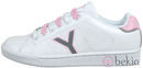 Zapatilla Hermes blanca y rosa de la colección otoño/invierno 2011 de Yumas