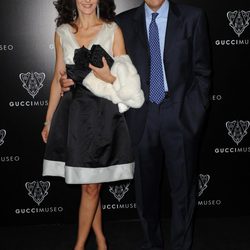 Ilaria y Ferruccio Ferragamo en la inauguración del Museo Gucci en Florencia