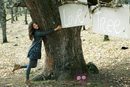Malena Costa con un conjunto de la colección otoño/invierno 2011 de Indiwoman by Individual