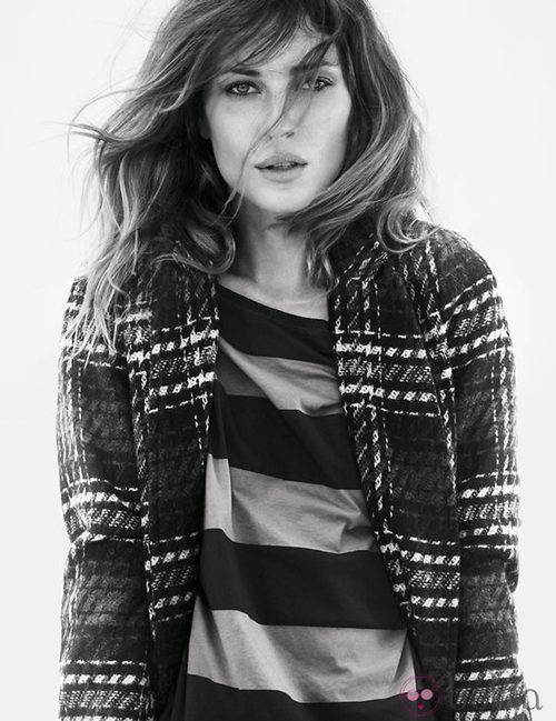 Erin Wasson con la colección otoño/invierno 2011 de Sprit