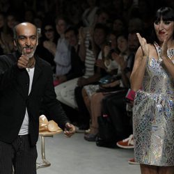 Rossy de Palma, invitada al desfile de Manish Arora en París