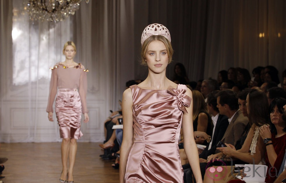 Nina Ricci presenta su colección primavera/verano 2012 en París