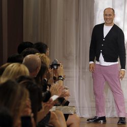 Peter Copping, director creativo de Nina Ricci, presenta la colección primavera/verano 2012 en París