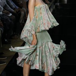 Vestido aguamarina de John Galliano, colección primavera 2012