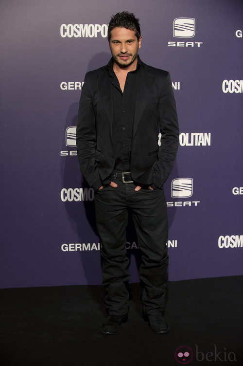David de María, en la Gala Cosmopolitan Fun Fearless Female 2011