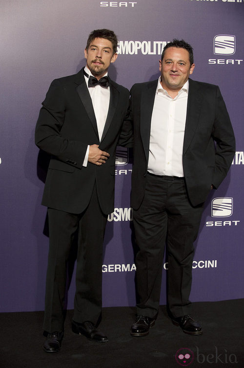 Estilismo de Adrián Lastra y Pepón Nieto en los Premios Cosmopolitan Fun Fearless Female 2011