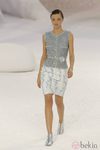 Traje dos piezas de tweed, de Chanel, colección primavera 2012