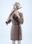 Abrigo marrón de la nueva colección otoño/invierno 2015/2016 de Van-Dos