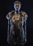 Abrigo de plumas en tonos marrones de la nueva colección otoño/invierno 2015/2016 de Van-Dos