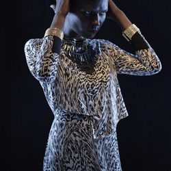 Vestido de print animal de la nueva colección otoño/invierno 2015/2016 de Van-Dos