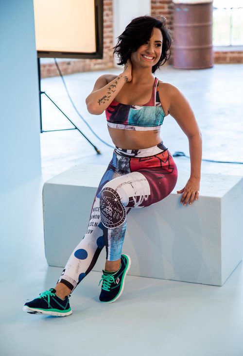 Demi Lovato en la campaña de Skechers otoño/invierno 2015/2016