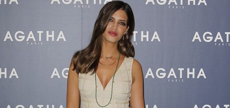 Sara Carbonero en un acto de la firma Agatha Paris