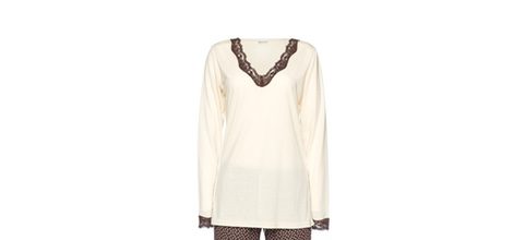 Wild-dots pijama largo de la colección otoño/invierno de pijamas de Yamamay