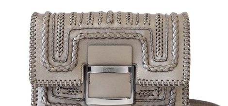 Bolso beige de la nueva colección primavera/verano 2016 de Roger Vivier