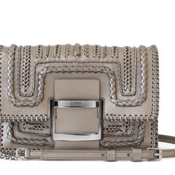 Bolso beige de la nueva colección primavera/verano 2016 de Roger Vivier