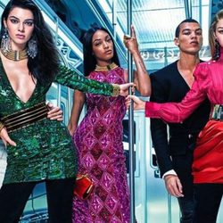 Imagen de la campaña de Balmain para H&M