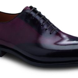 Zapato burdeos de la colección otoño 2015 de Salvatore Ferragamo