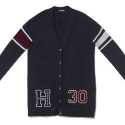 Chaqueta de punto de la colección cápsula 2015 del treinta aniversario de Tommy Hilfiger