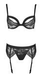 Conjunto lencero negro de la colección otoño/invierno 2015/2016 de Andrés Sardá
