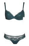 Conjunto lencero verde de la colección otoño/invierno 2015/2016 de Andrés Sardá