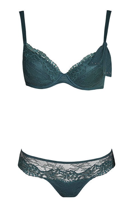 Conjunto lencero verde de la colección otoño/invierno 2015/2016 de Andrés Sardá