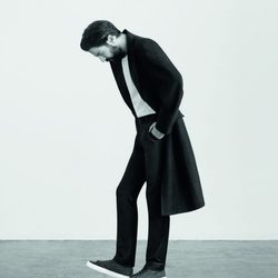 Jack Guinness posando para la campaña de la primera colección para hombre de Superga otoño/invierno 2015/2016
