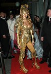 Heidi Klum disfrazada en su fiesta de Halloween 2003