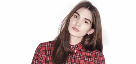 Vestido de cuadros rojo y verde de la colección Reissues otoño/invierno 2015/2016 de Fred Perry
