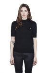 Jersey de manga corta azul marino de la colección Reissues otoño/invierno 2015/2016 de Fred Perry