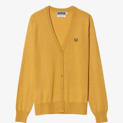 Chaqueta de punto color mostaza de la colección Reissues otoño/invierno 2015/2016 de Fred Perry