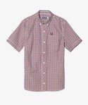 Camisa de cuadros rojos y azul de la colección Reissues otoño/invierno 2015/2016 de Fred Perry